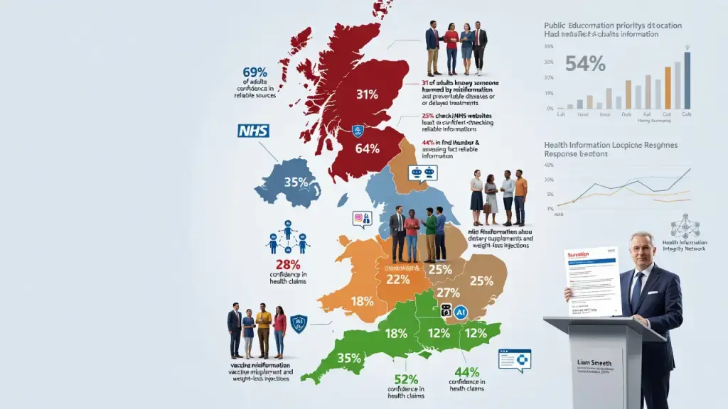 England's Health Misinformation Harms Vary Sharply by Region, Study Finds
