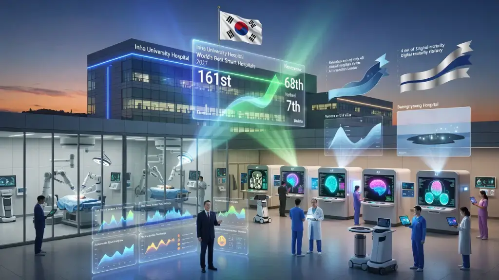 Incheon Hospital Jumps 93 Spots in Global AI Healthcare Rankings