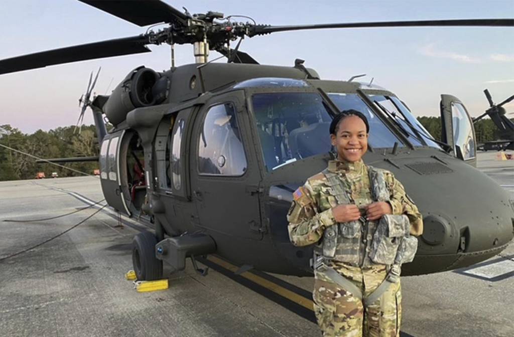 Meet the Louisiana Army National Guard’s first Black woman pilot