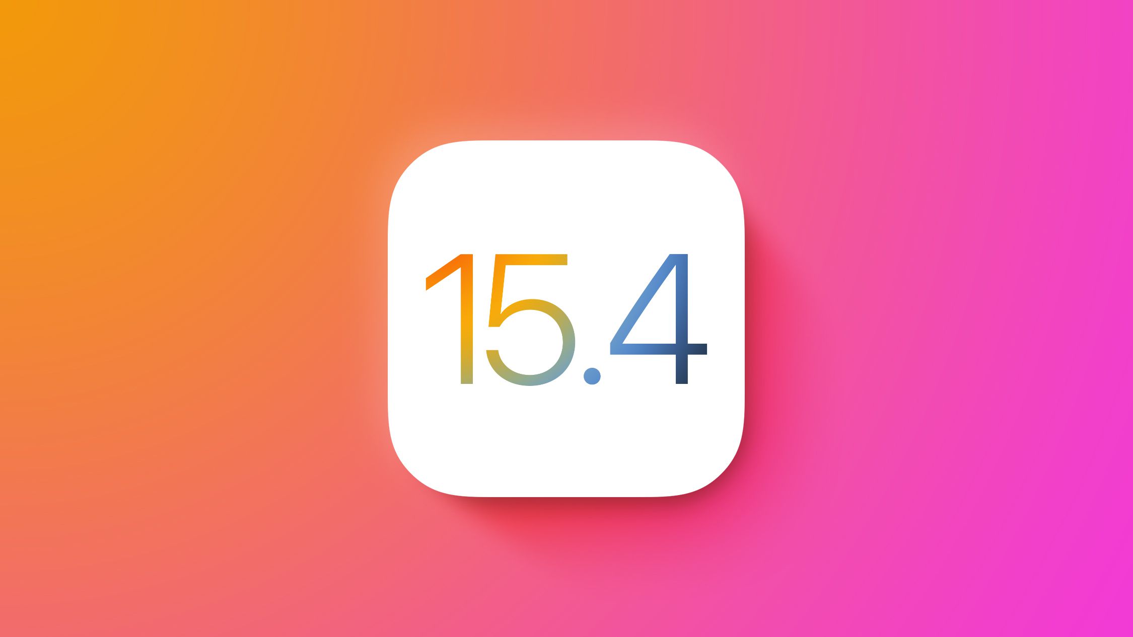 Apple Releases iOS 15.4 and iPadOS 15.4 With Face ID Mask Unlock, New Emoji, Universal Control, and More