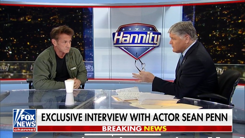 Sean Penn calls for 'unity' on Ukraine in appearances on Fox News, MSNBC