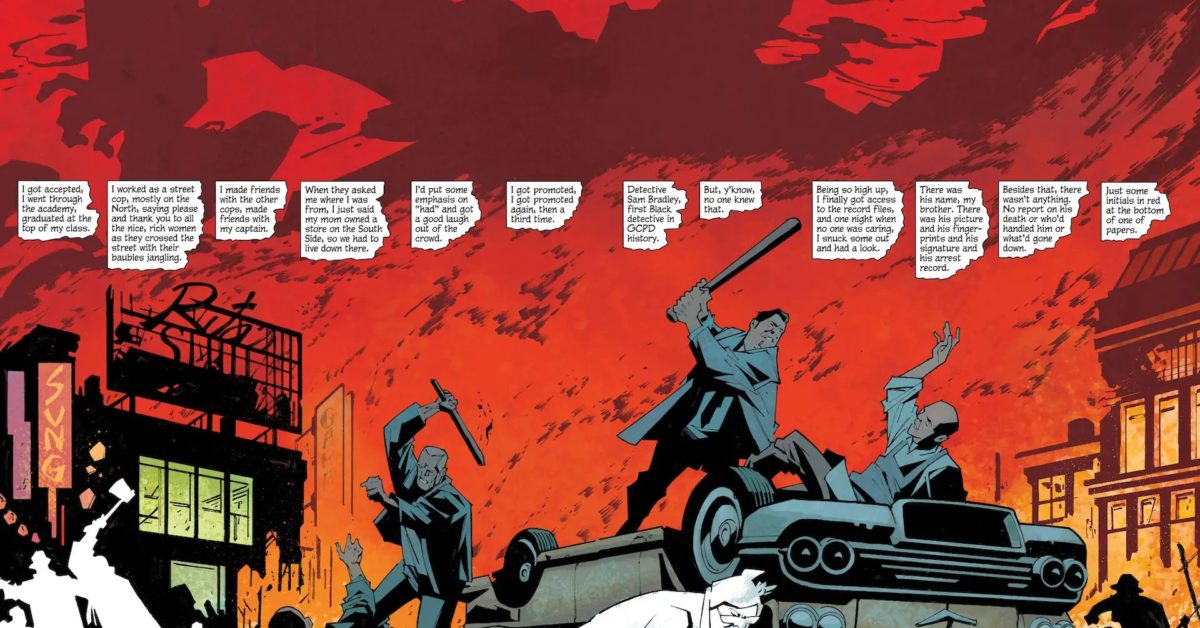 Gotham City: Year One #6 Preview: Slam Bradley Exploits Racism